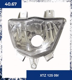 BLOCO OTICO XTZ 125 2009 PLASMOTO