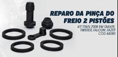 KIT REPARO PINCA FREIO 2 PISTOES MOTOBOR