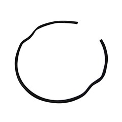 TRAVA RETENTOR BENG TITAN/FAN150/NXR TRI