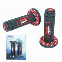 PUNHO NXR/XR/XLR RACING PRETO/VERMEL MHX