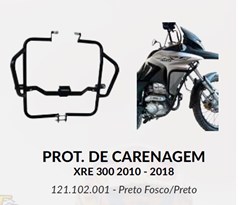 PROT CARENAG C/SLID XRE300 PTO FOSCO MT