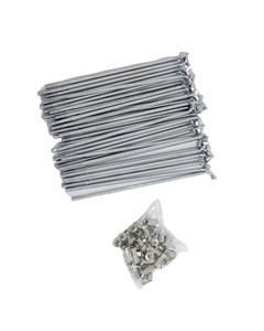 RAIO TRAS/DIANT YBR UNIK 4MM CROMADO(JG)