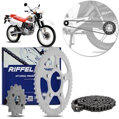 KIT TRANSMISSAO XLR125 RIFFEL 1045
