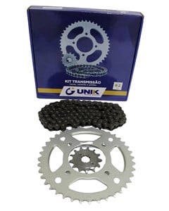 KIT TRANSMISSAO CB250F 16/18 UNIK 1045