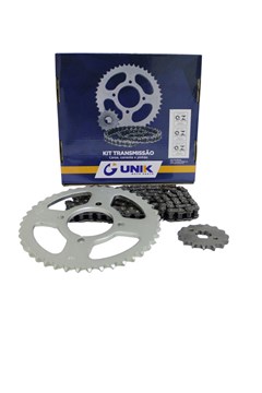 KIT TRANSMISSAO GSR150 2011/17 UNIK 1045