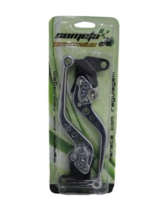 MANETE C/REG YBR125 (TAMBOR CROMADA(PAR)