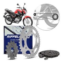 KIT TRANSMISSAO FACTOR150 16 RIFFEL 1045