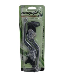 MANETE C/REG YBR125 (DISCO) CROMADO(PAR)