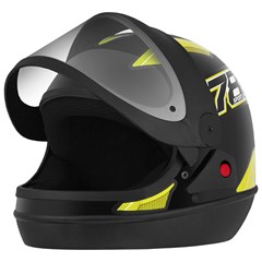 CAPACETE TORK NEW AUT SM 60 PTO/AMARELO