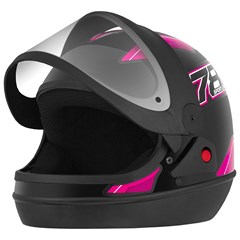 CAPACETE TORK NEW AUT SM 60 PTO/ROSA