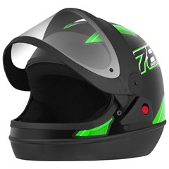 CAPACETE TORK NEW AUT SM 60 PTO/VERDE