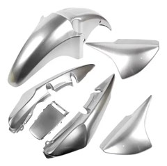 KIT PLASTICO TIT 150 2008 PRATA 3PCS SPO