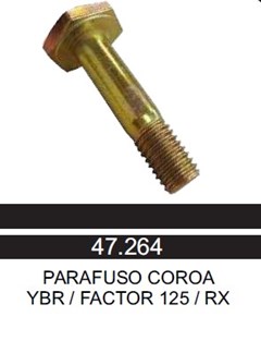 PARAFUSO COROA YBR/RD/RDZ UNIK