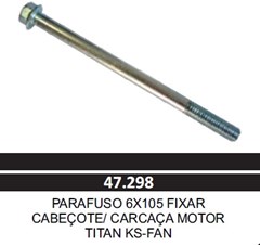 PARAFUSO CABECOTE TIT150 CH10 C/FLG6X105
