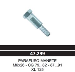PARAFUSO MANETE YBR(TODAS YAMAHA) UNIK