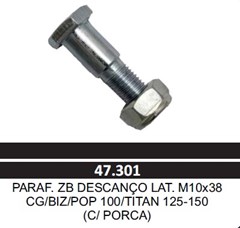 PARAFUSO CAVALETE LAT CG/125/150/YBR/BIZ