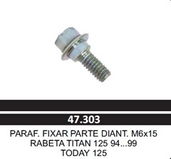 PARAFUSO FIXA RABETA TITAN FL6X19 UNIK