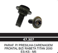 PARAFUSO P/ PRESILHA BICO FRONT BIZ 5MM
