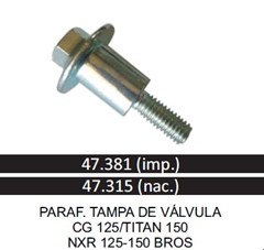 PARAFUSO TPA VALVULA TITAN 150 UNIK