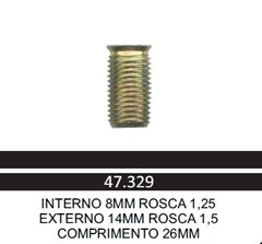 ROSCA INT 8X14X26 UNIK