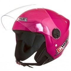 CAPACETE NEW LIBERTY THREE 60 ROSA