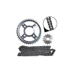 KIT TRANSMISSAO FAN125 14/15 UNIK 1045