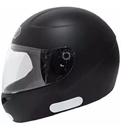 CAPACETE FLY F-9 CLASSIC 60 PRETO FOSCO