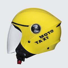 CAPACETE JOY23 58 AMARELO MOTO TAXI