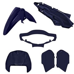 KIT PLASTICO BIZ 2000 AZUL MET 5PCS MELC