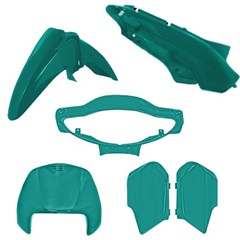 KIT PLASTICO BIZ 2001 VERDE ME 5PCS MELC