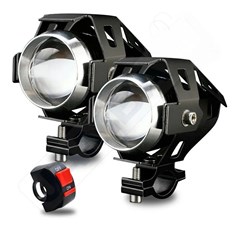 FAROL DE MILHA COR BRANCA KGA KIT (PAR)