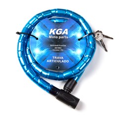 CADEADO ARTIC ESPIRAL KGA AZ 22X1,20M