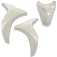 KIT BICO FRONTAL/LAT BIZ125 18/20 CREME