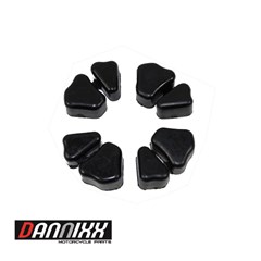 BORRACHA COROA TITAN 160 DANIX (KIT4PCS)