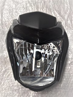 FAROL COMPLETO NXR160 PRETA (KIT)