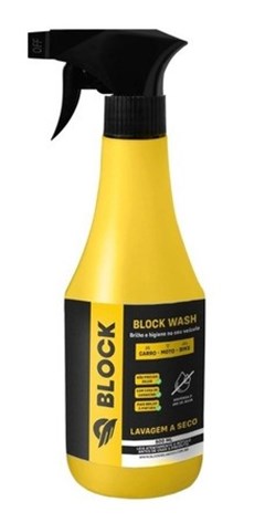 LIMPADOR A SECO BLOCK WASH 500ML