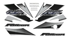 JG FAIXA NX400 FALCON 2005 PRETA