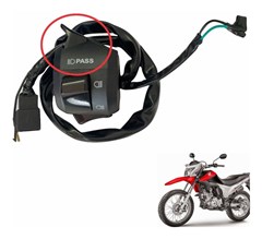 CHAVE LUZ NXR160 ES/EDD 15E/D 10F C/LAMP