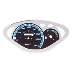 MOSTRADOR VELOC PAINEL BIZ125 06/08 WEST