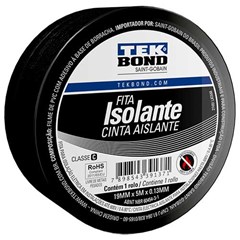 FITA ISOLANTE 5M X 19MM X 0,13MM TEK BO
