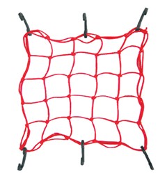 REDE ELASTICA P/CAPACETE 35X35 VERMELHO