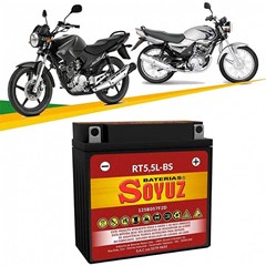 BATERIA YBR/RD135/AGRALE SOYUZ RT5,5L BS