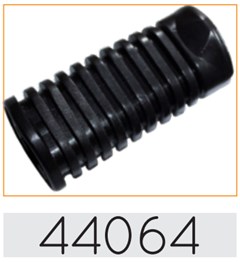 BORRACHA PEDAL DIANT CG/TOD/TIT MOTOB PR