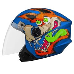 CAPACETE NEW LIBERTY THREE COYOTE 60 AZF