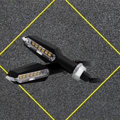 PISCA MOD ELFO CRISTAL LED PRETO PR