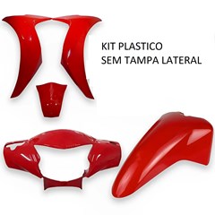 KIT PLASTICO BIZ125 EX 22/23 VERMEL 4PCS