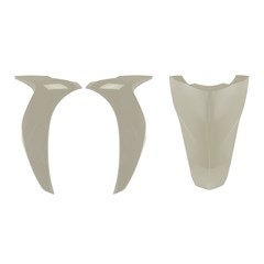 KIT BICO FRONTAL/LAT BIZ125 18/23 CREME