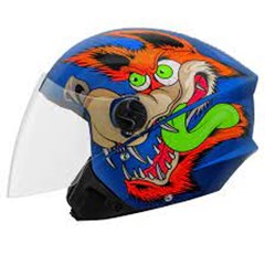 CAPACETE NEW LIBERTY THREE COYOTE 58 AZU