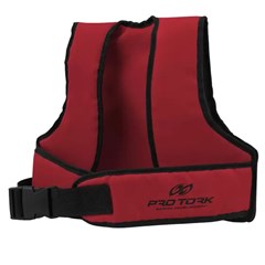 COLETE DE SEGURANÇA INFANTIL VERMELHO TO