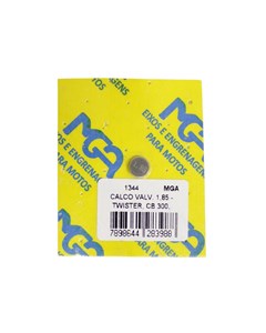 CALCO VALVULA CBX250/CB300 1,85MM MGA